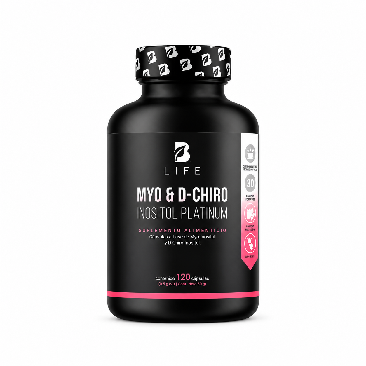Myo & D-Chiro Inositol Platinum 120 Cápsulas